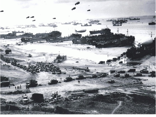 US Forces on D Day plus 2