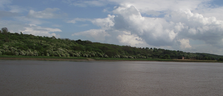 View of the Trent and ramp